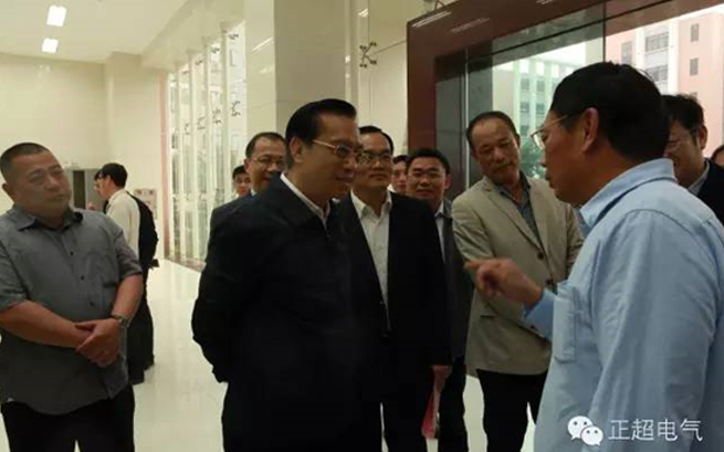 汕头市委书记陈良贤带队赴胜游亚洲电气调研